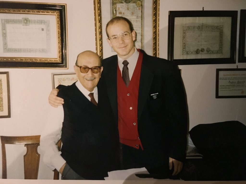 Anziano Claus and Fausto Grimaldi